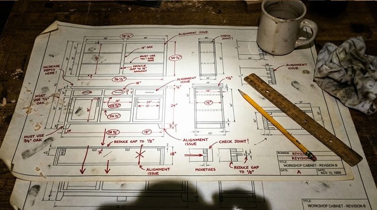 Plans being tested in the workshop