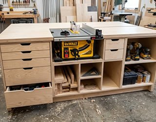 workbench woodworking plans